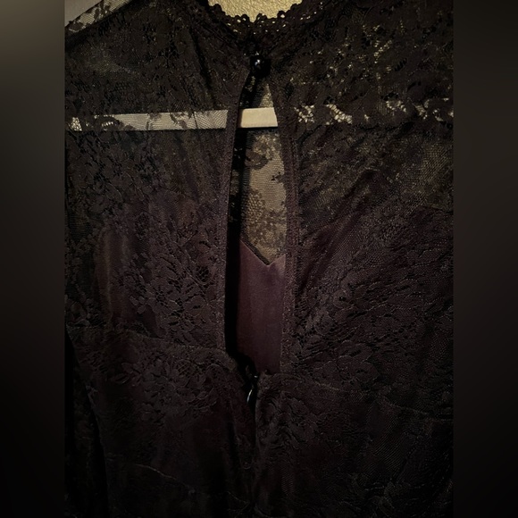 Black Lace Dress - Picture 3 of 6